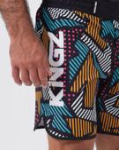 Kingz patchwork grappling Shorts